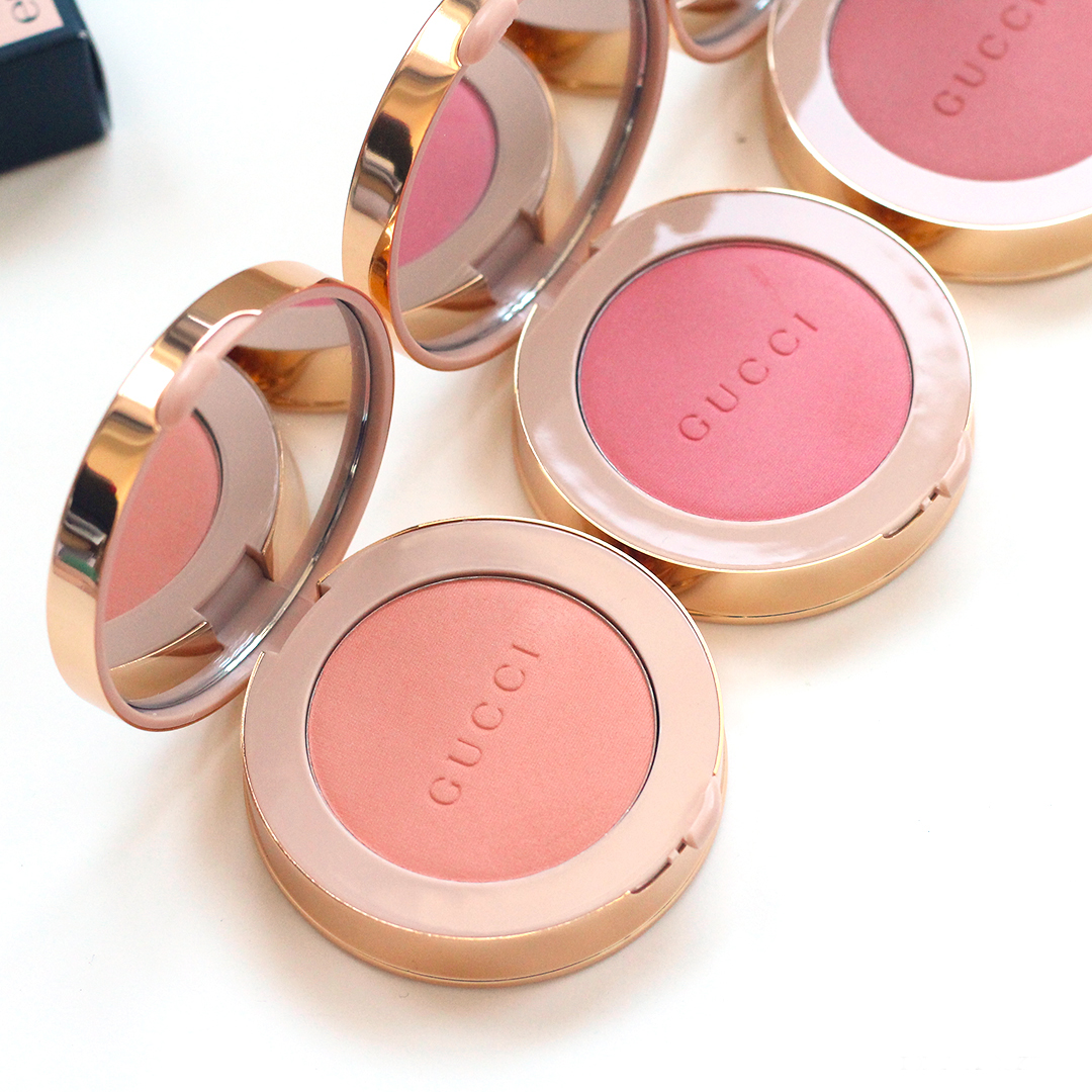 Gucci Blush de Beaute 02 Tender Apricot 03 Radiant Pink