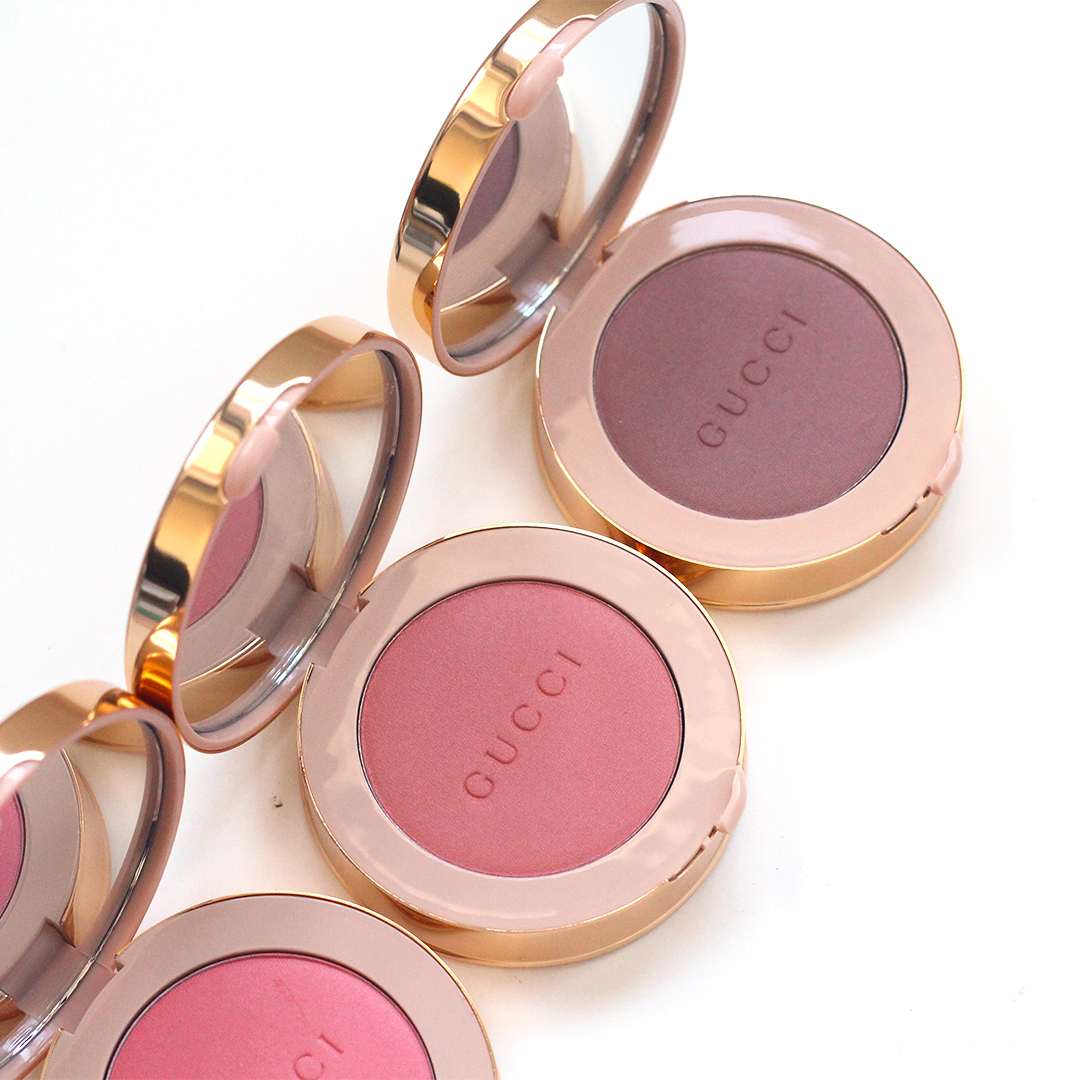 Gucci Blush de Beaute 04 Bright Coral 05 Rosy Beige