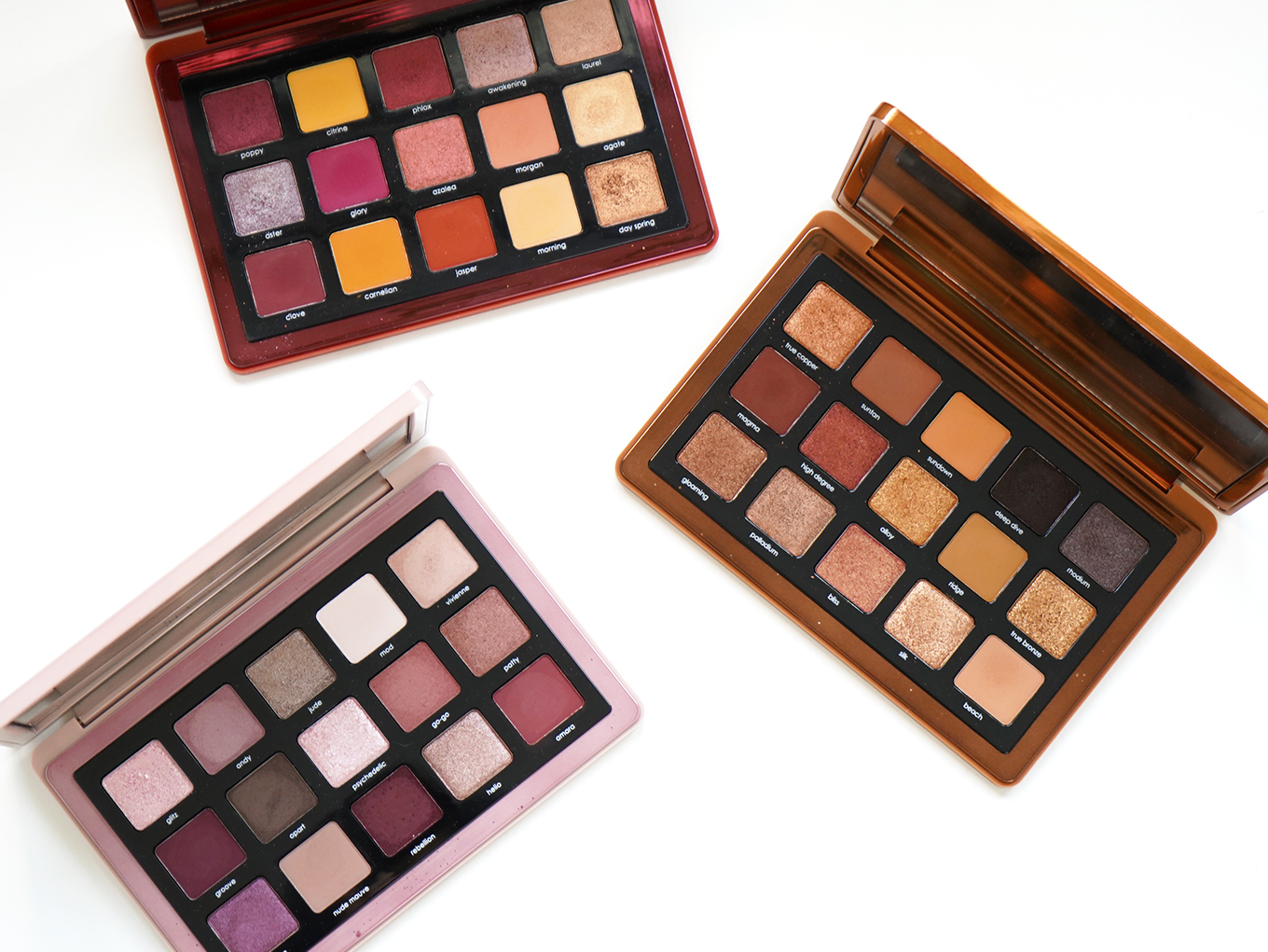 Natasha Denona Retro Bronze and Sunrise palettes