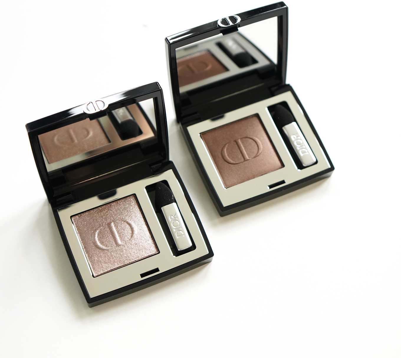 Dior Mono Couleur Couture Single Eyeshadows 481 Poncho and 658 Beige Mitzah